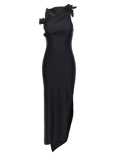 COPERNI COPERNI 'ASYMMETRIC FLOWER' LONG DRESS