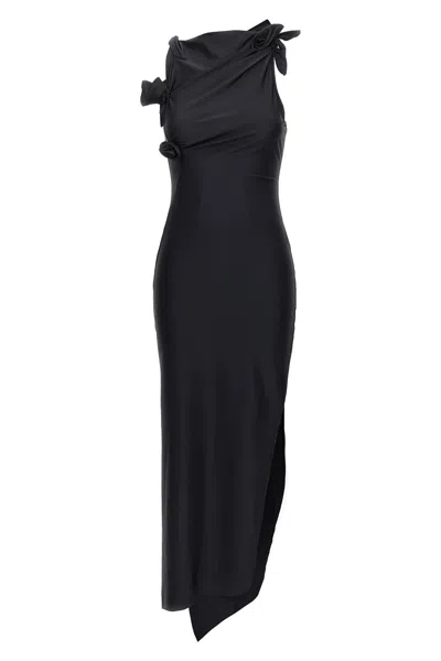 COPERNI 'ASYMMETRIC FLOWER' LONG DRESS