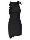 Coperni 'asymmetric Flower' Mini Dress