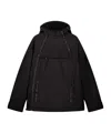 Coperni Asymmetric Parka In Black