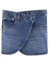 Coperni Minigonna Denim A Portafoglio