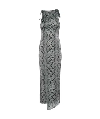 COPERNI ASYMMETRICAL FLOWER DRESS