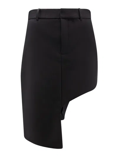 COPERNI ASYMMETRICAL SKIRT IN CRACK