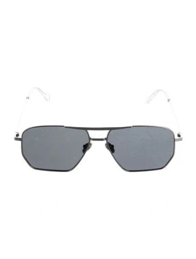 Pre-owned Coperni Aviator Tinted Sunglasses In Gold