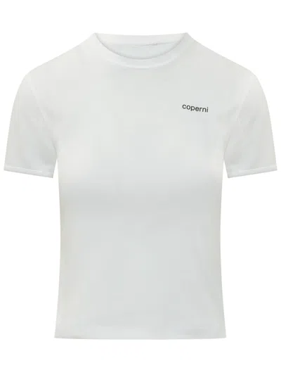 Coperni Baband Tee In White Black