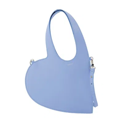 Coperni Baby Heart Crossbody - Leather - Blue