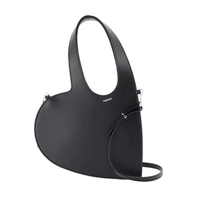 Coperni Baby Heart Crossbody In Black