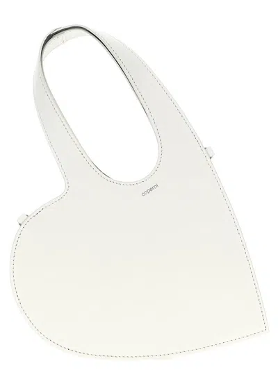 Coperni Baby Heart Handbag In White