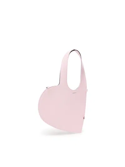 Coperni Baby Heart Pink Calfskin Bag