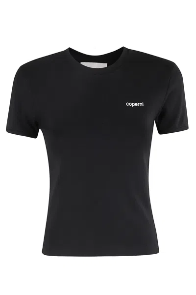 Coperni Baby Tee In Black