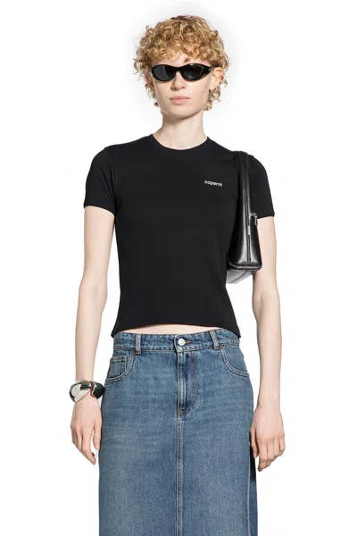 Coperni Baby Tee In Black
