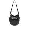 Coperni Leather Shoulder Bag In Black