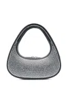 Coperni Zipper Shoulder Bag In Black