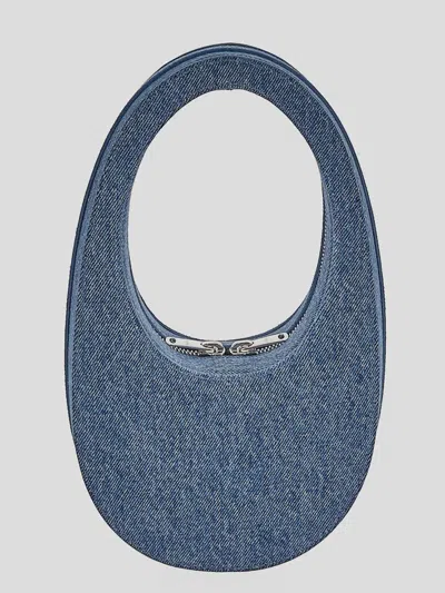 Coperni Bags In Washed Blue