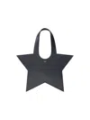 Coperni Black Star Tote Bag In Black