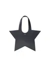 Coperni Black Star Tote Bag In Black