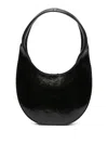 Coperni Crescent Zip Tote Bag In Black
