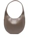 Coperni Swipe Leather Shoulder Bag In Brown