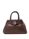 Coperni Mini Data Tote Bag In Brown