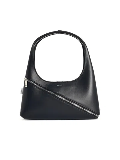 COPERNI COPERNI 'BAGUETTE' BLACK LEAR BAG