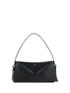 Coperni Women's Ed Leather Bag With Flap In Black