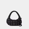 Coperni Swipe Tote Bag In Black