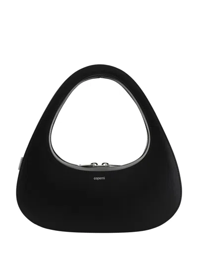 Coperni Baguette Swipe Handbag In Black