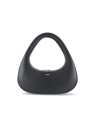 Coperni Baguette Swipe Handbag In Black  