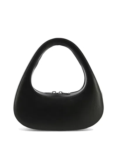 Coperni Baguette Swipe Handbags In 黑色的