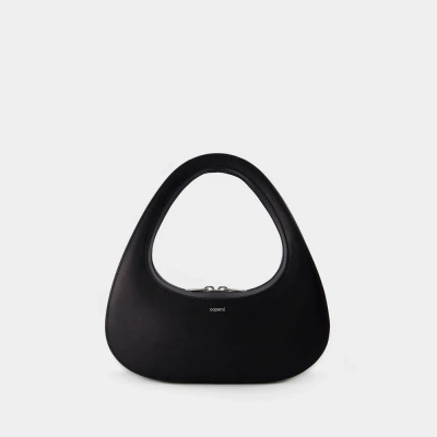 COPERNI SWIPE BAGUETTE CROSSBODY - COPERNI - LEATHER - BLACK