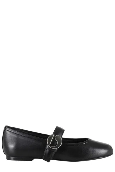 Coperni Ballerina Flats With Round Toe In Black