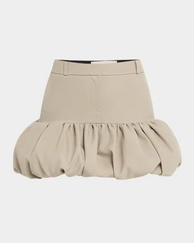 COPERNI BALLOON-HEM MINI TAILORED SKIRT