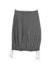 Coperni Technical Tailored Balloon Skirt In Black