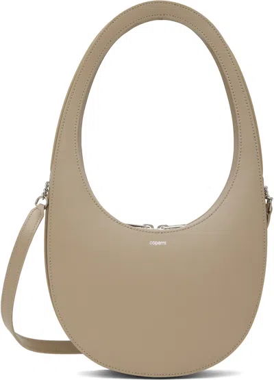 Coperni Beige Crossbody Swipe Bag