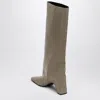 Coperni Beige Leather Bridge Boot Women