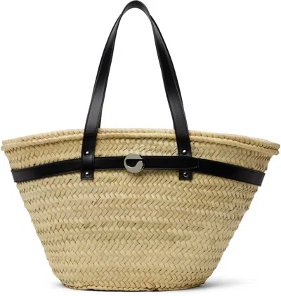 COPERNI BEIGE PALM BUCKET TOTE