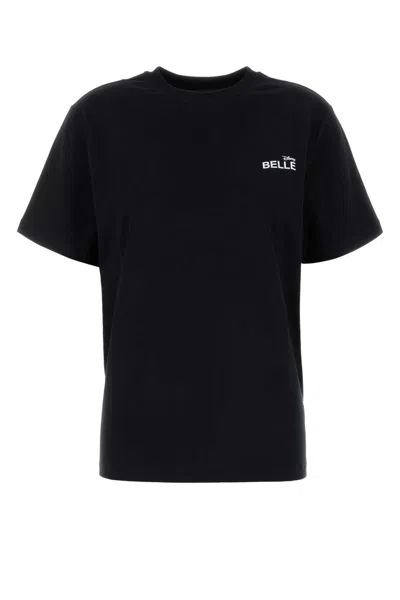 Coperni Belle Graphic Organic Cotton T-shirt In Black