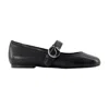 Coperni Ballet Flats With Toe Separation Design In Black