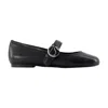 Coperni Ballet Flats With Toe Separation Design In Black