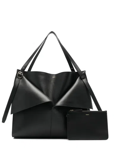 Coperni Belt Cabas Tote Bag In Black