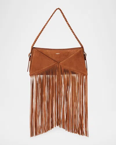 Coperni Belt Fringe Suede Shoulder Bag