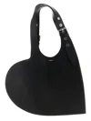 Coperni 'belt Heart' Shoulder Bag In Black