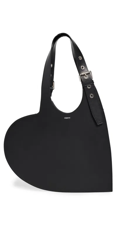 Coperni Belt Heart Tote Bag Black