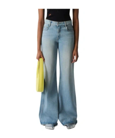 Coperni Belt-loop Jeans In Blue