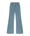 Coperni Studded Rigid High-rise Wide-leg Jeans In Blue