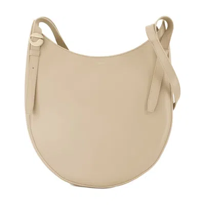 COPERNI COPERNI BELT SHOULDER BAG - LEATHER - BEIGE