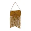 Coperni Fringed Suede Shoulder Bag