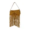 Coperni Fringed Suede Shoulder Bag