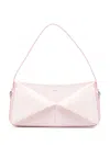 Coperni Women's Belt Shoulder Bag In Pink