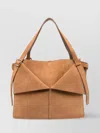 Coperni Belted Suede Shoulder Bag